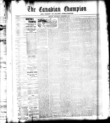 Canadian Champion (Milton, ON), 9 Dec 1897