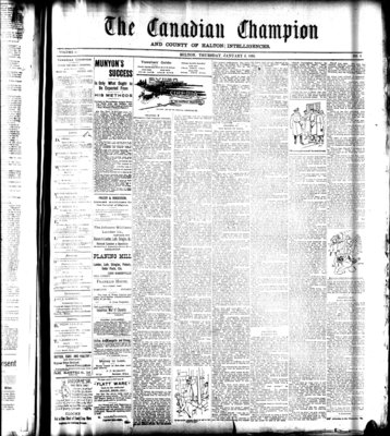 Canadian Champion (Milton, ON), 6 Jan 1898