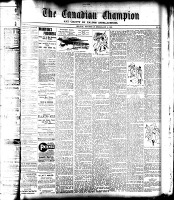 Canadian Champion (Milton, ON), 10 Feb 1898