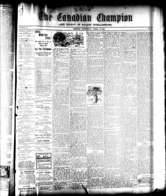 Canadian Champion (Milton, ON), 14 Apr 1898