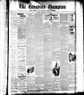 Canadian Champion (Milton, ON), 2 Jun 1898