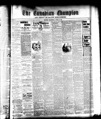 Canadian Champion (Milton, ON), 16 Jun 1898