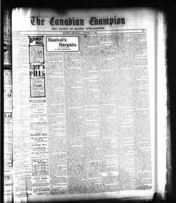 Canadian Champion (Milton, ON), 27 Oct 1898