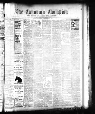 Canadian Champion (Milton, ON), 15 Dec 1898