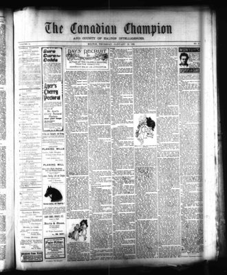 Canadian Champion (Milton, ON), 19 Jan 1899