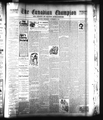 Canadian Champion (Milton, ON), 16 Nov 1899