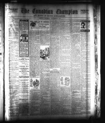 Canadian Champion (Milton, ON), 23 Nov 1899