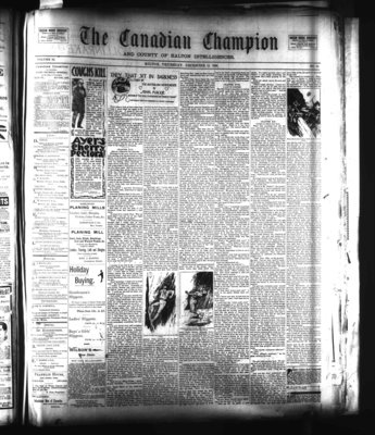 Canadian Champion (Milton, ON), 14 Dec 1899