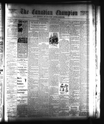 Canadian Champion (Milton, ON), 11 Jan 1900