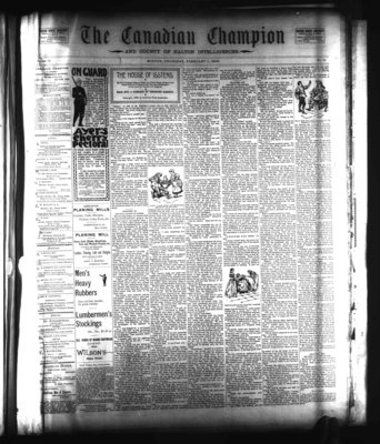 Canadian Champion (Milton, ON), 1 Feb 1900