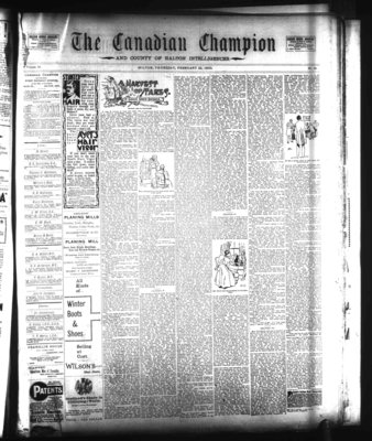 Canadian Champion (Milton, ON), 22 Feb 1900