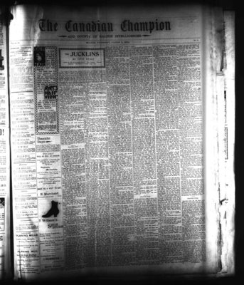 Canadian Champion (Milton, ON), 2 Aug 1900