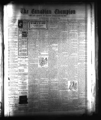 Canadian Champion (Milton, ON), 20 Sep 1900