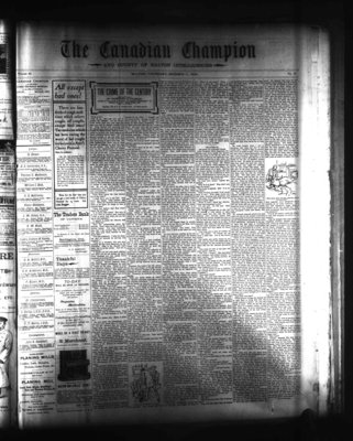 Canadian Champion (Milton, ON), 11 Oct 1900