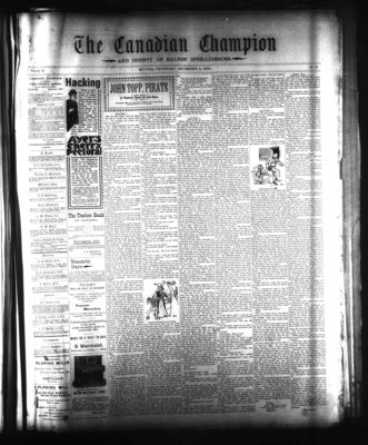 Canadian Champion (Milton, ON), 6 Dec 1900