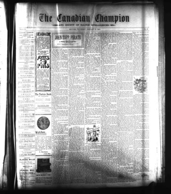 Canadian Champion (Milton, ON), 17 Jan 1901