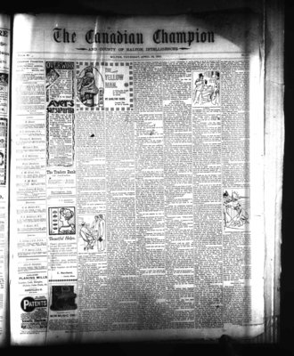 Canadian Champion (Milton, ON), 18 Apr 1901