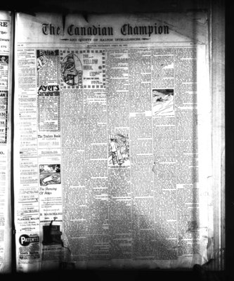 Canadian Champion (Milton, ON), 25 Apr 1901