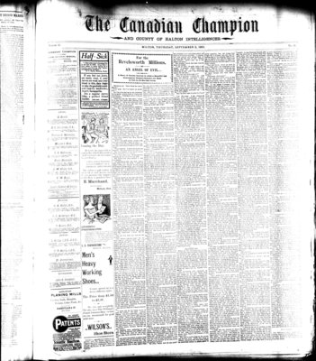 Canadian Champion (Milton, ON), 5 Sep 1901