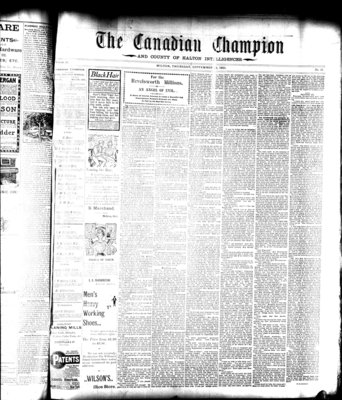 Canadian Champion (Milton, ON), 19 Sep 1901