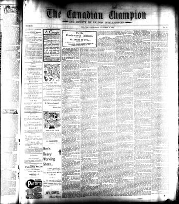 Canadian Champion (Milton, ON), 3 Oct 1901