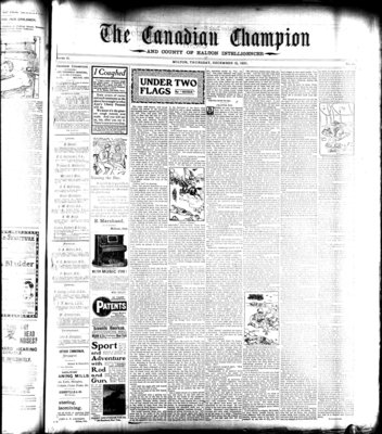 Canadian Champion (Milton, ON), 12 Dec 1901