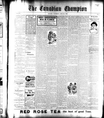 Canadian Champion (Milton, ON), 25 Jun 1903