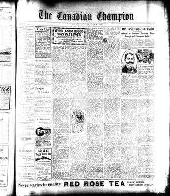 Canadian Champion (Milton, ON), 9 Jul 1903