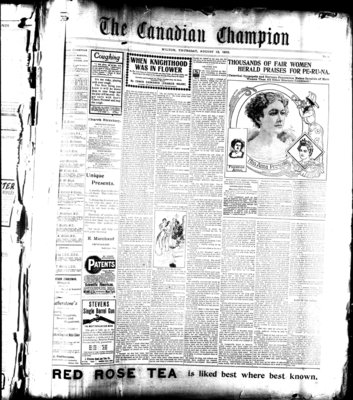 Canadian Champion (Milton, ON), 13 Aug 1903