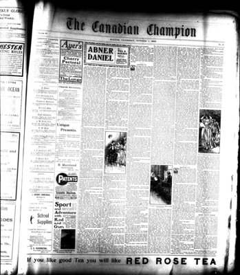 Canadian Champion (Milton, ON), 1 Oct 1903