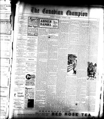 Canadian Champion (Milton, ON), 8 Oct 1903