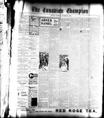 Canadian Champion (Milton, ON), 22 Oct 1903