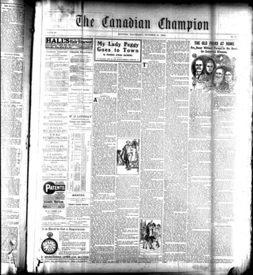 Canadian Champion (Milton, ON), 6 Oct 1904