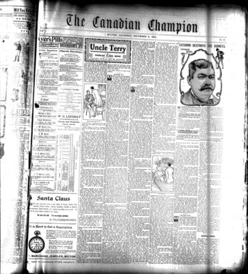 Canadian Champion (Milton, ON), 8 Dec 1904