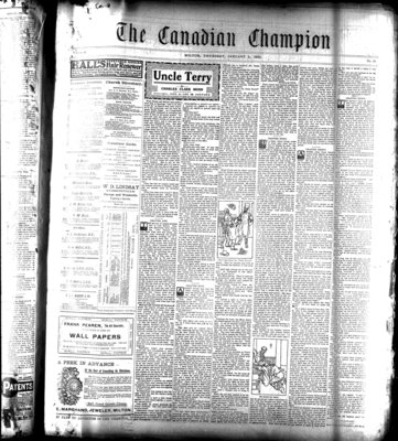 Canadian Champion (Milton, ON), 5 Jan 1905