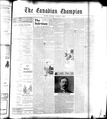 Canadian Champion (Milton, ON), 18 Jan 1906