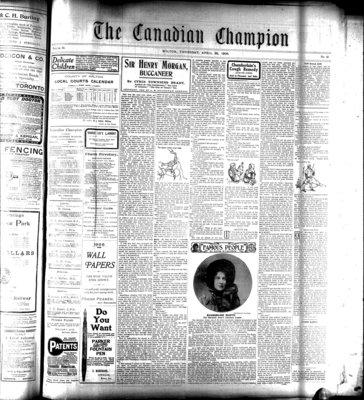 Canadian Champion (Milton, ON), 26 Apr 1906