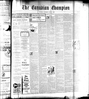 Canadian Champion (Milton, ON), 7 Jun 1906