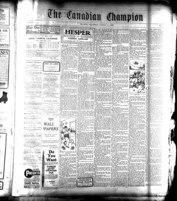 Canadian Champion (Milton, ON), 2 Aug 1906