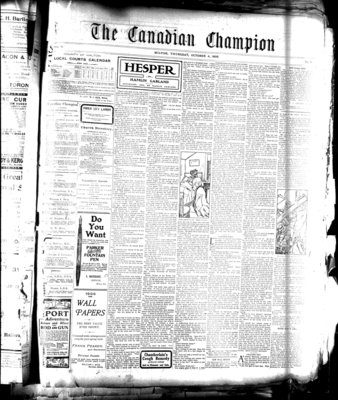 Canadian Champion (Milton, ON), 4 Oct 1906