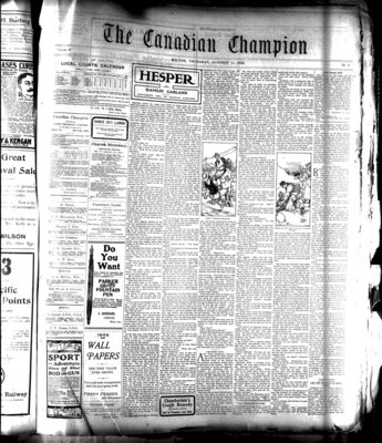 Canadian Champion (Milton, ON), 11 Oct 1906