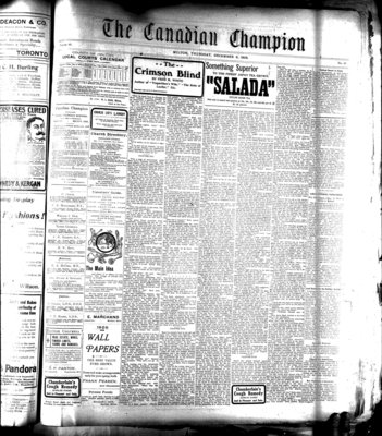 Canadian Champion (Milton, ON), 6 Dec 1906