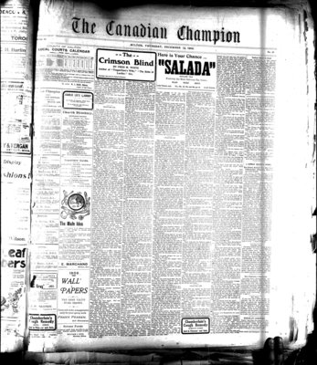 Canadian Champion (Milton, ON), 13 Dec 1906