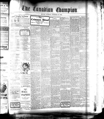 Canadian Champion (Milton, ON), 20 Dec 1906