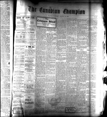 Canadian Champion (Milton, ON), 24 Jan 1907