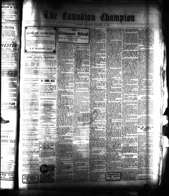 Canadian Champion (Milton, ON), 14 Feb 1907