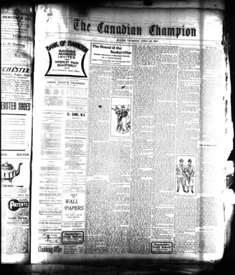 Canadian Champion (Milton, ON), 25 Apr 1907