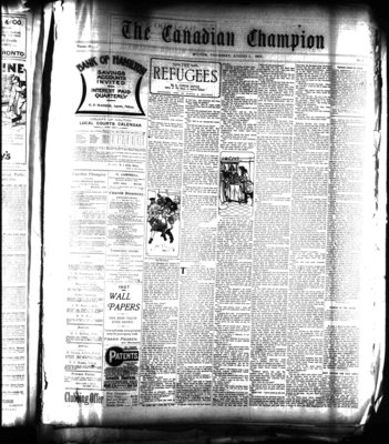 Canadian Champion (Milton, ON), 1 Aug 1907