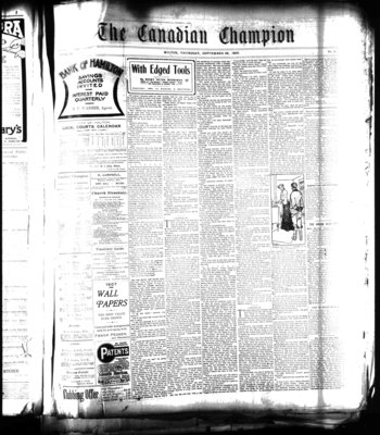 Canadian Champion (Milton, ON), 26 Sep 1907