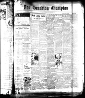 Canadian Champion (Milton, ON), 3 Oct 1907